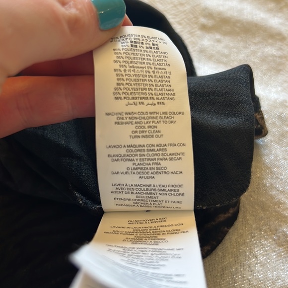 Michael Kors Tiger Print Long Sleeved Dress - Picture 7 of 7